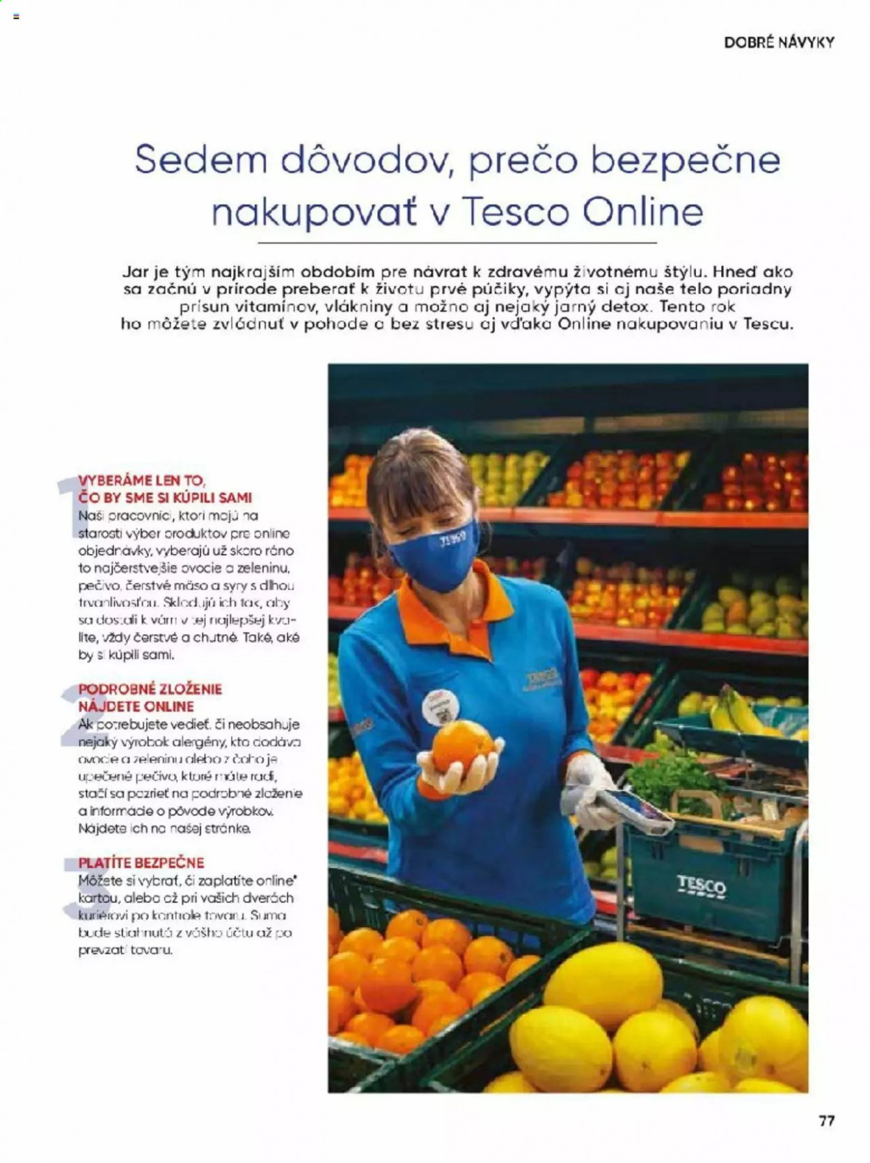 Leták TESCO - 1.3.2021 - 19.5.2021. Strana 77