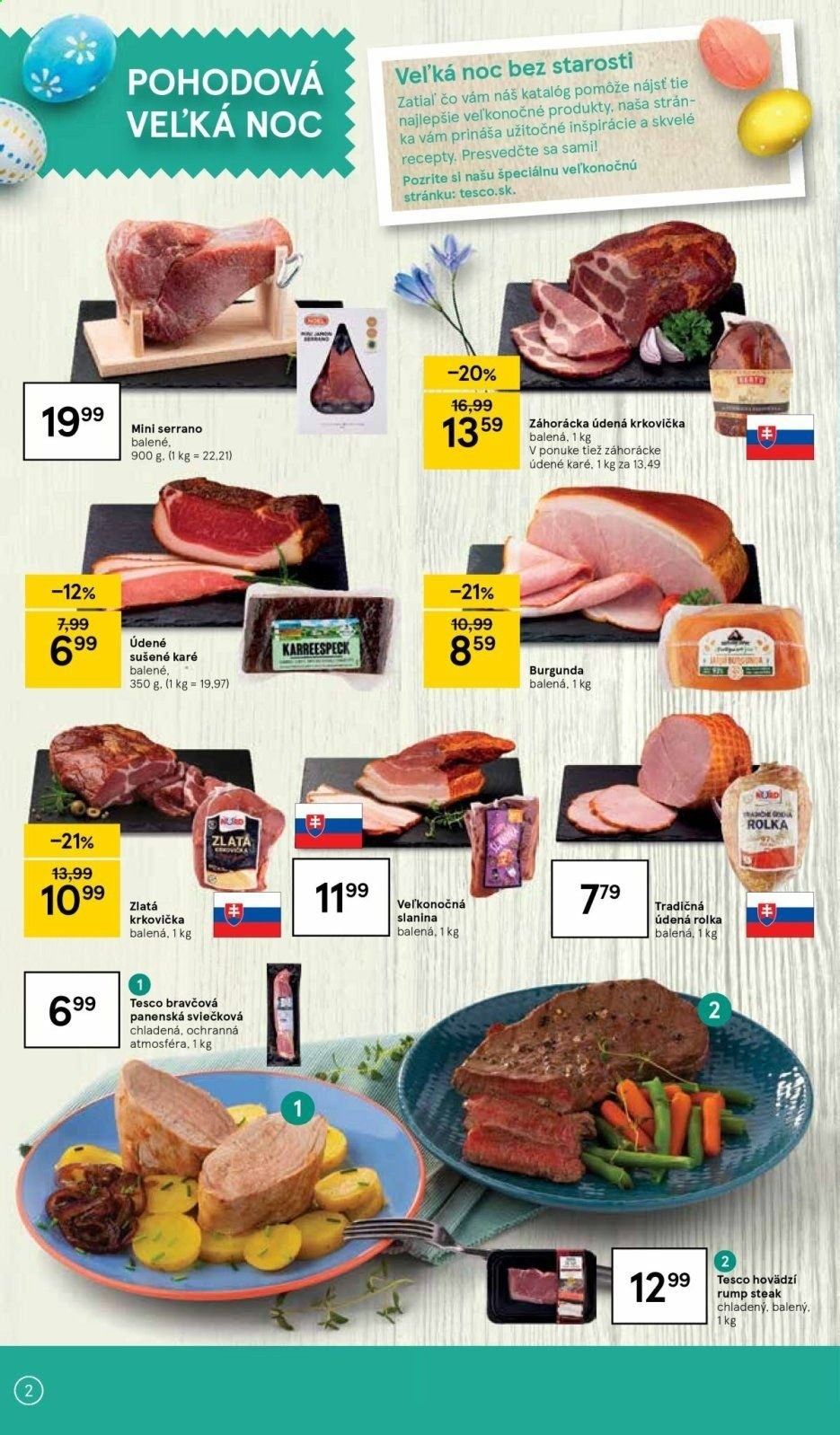 Leták TESCO - 9.3.2021 - 3.4.2021. Strana 2