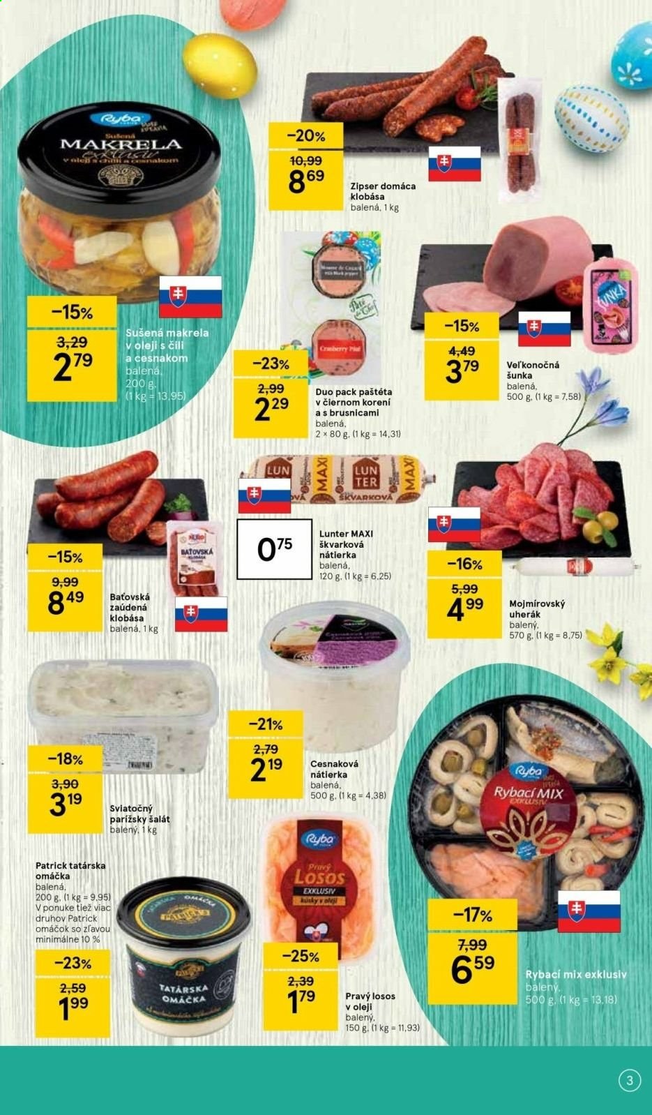 Leták TESCO - 9.3.2021 - 3.4.2021. Strana 3