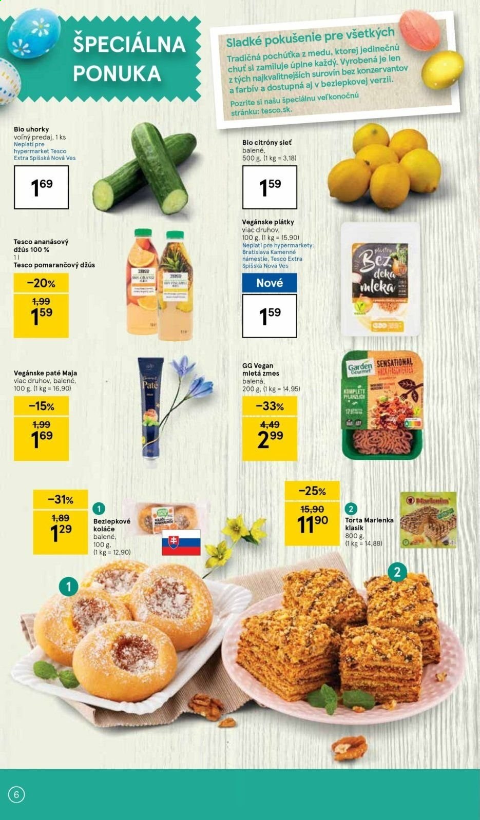 Leták TESCO - 9.3.2021 - 3.4.2021. Strana 6