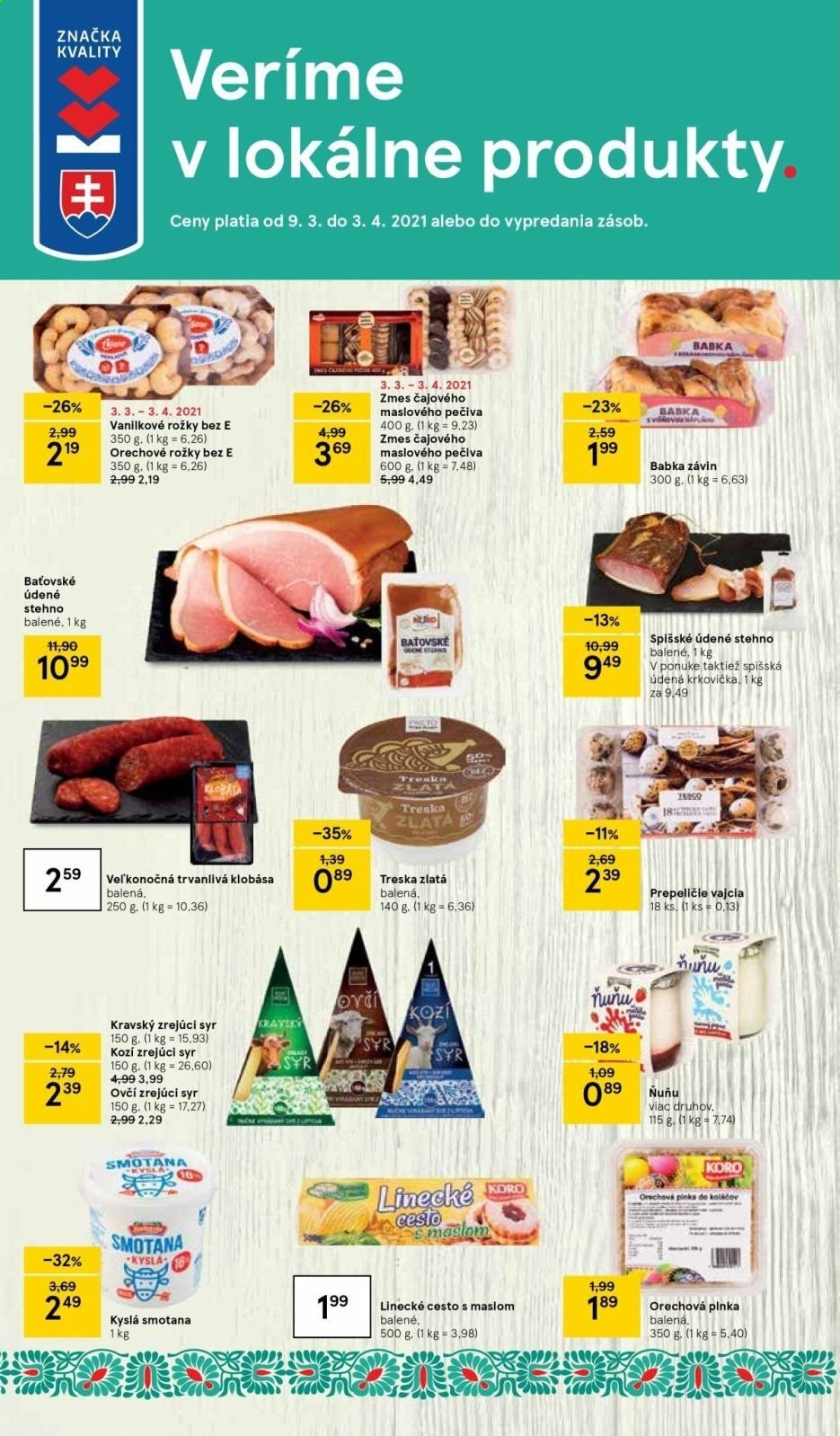 Leták TESCO - 9.3.2021 - 3.4.2021. Strana 8