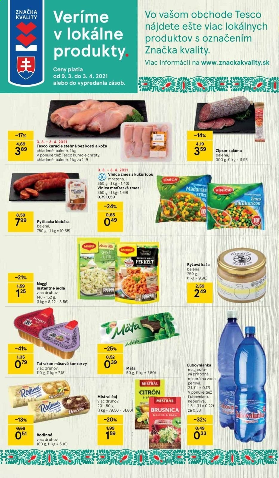 Leták TESCO - 9.3.2021 - 3.4.2021. Strana 18