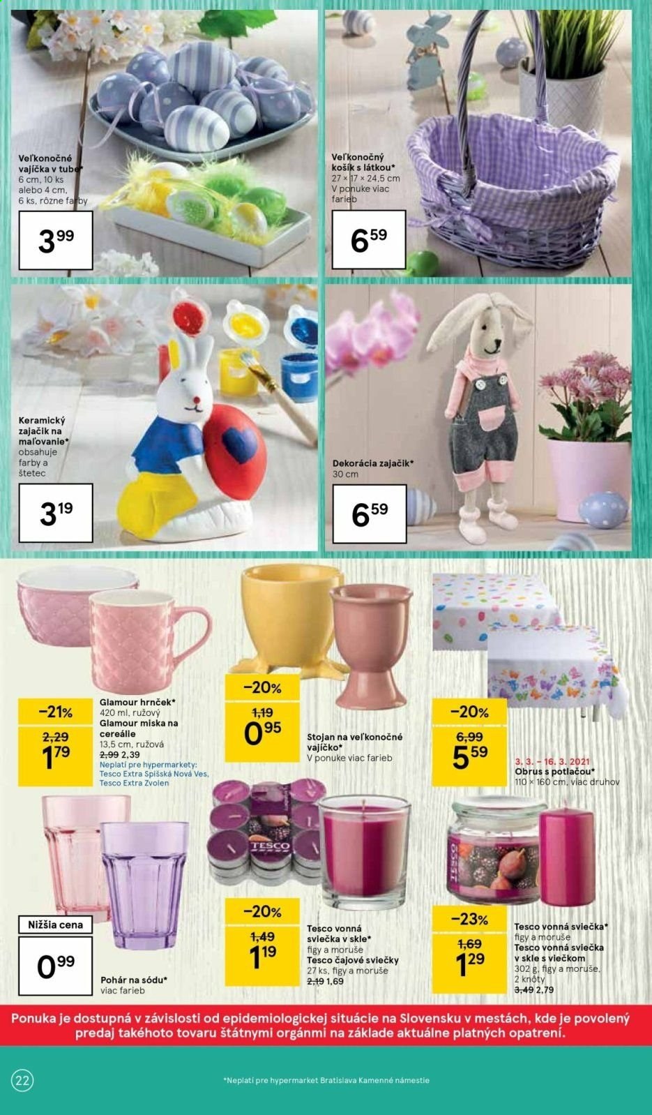 Leták TESCO - 9.3.2021 - 3.4.2021. Strana 22