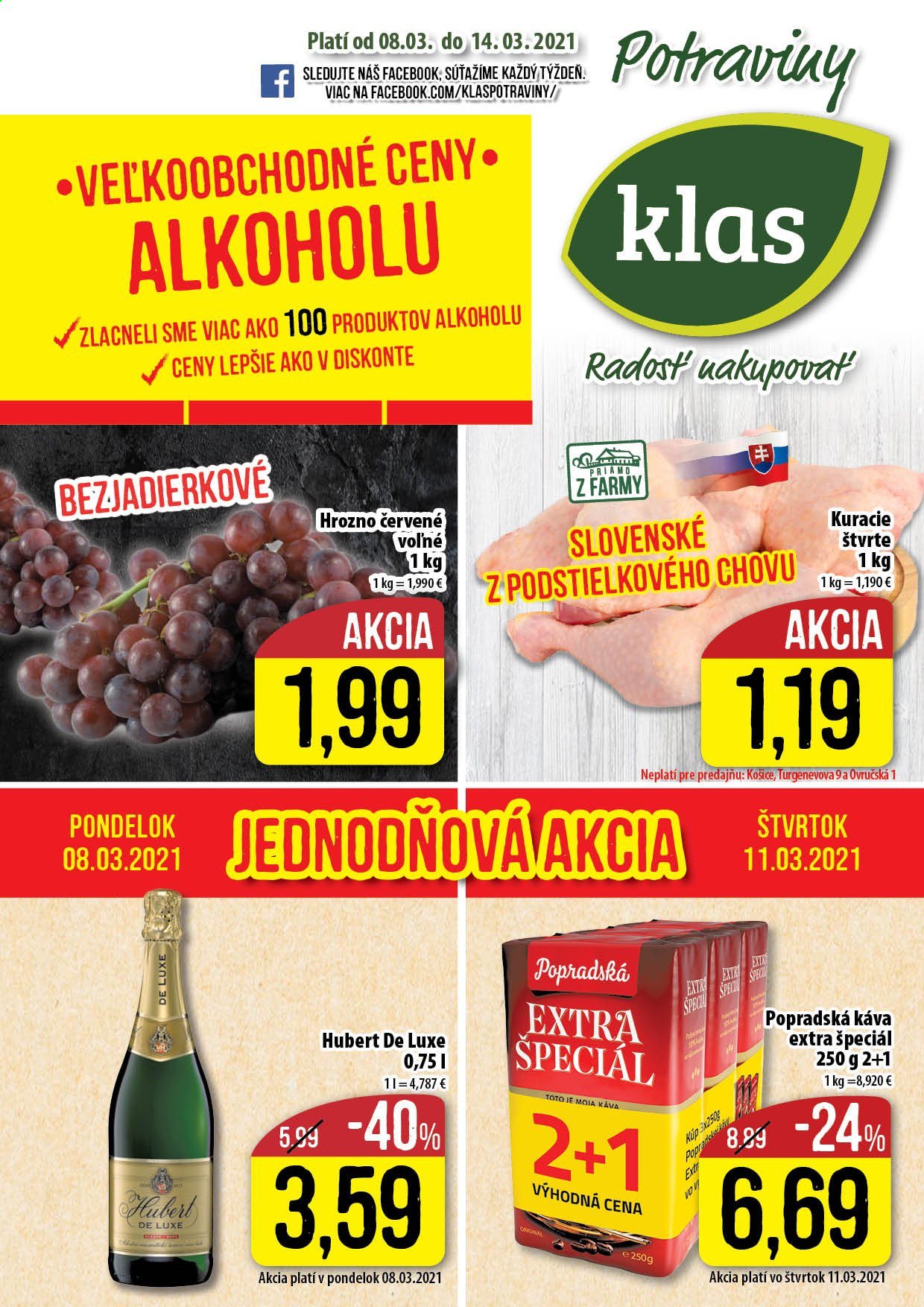 Leták Klas - 8.3.2021 - 14.3.2021. Strana 1