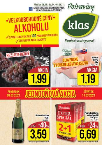 Leták Klas - 8.3.2021 - 14.3.2021.