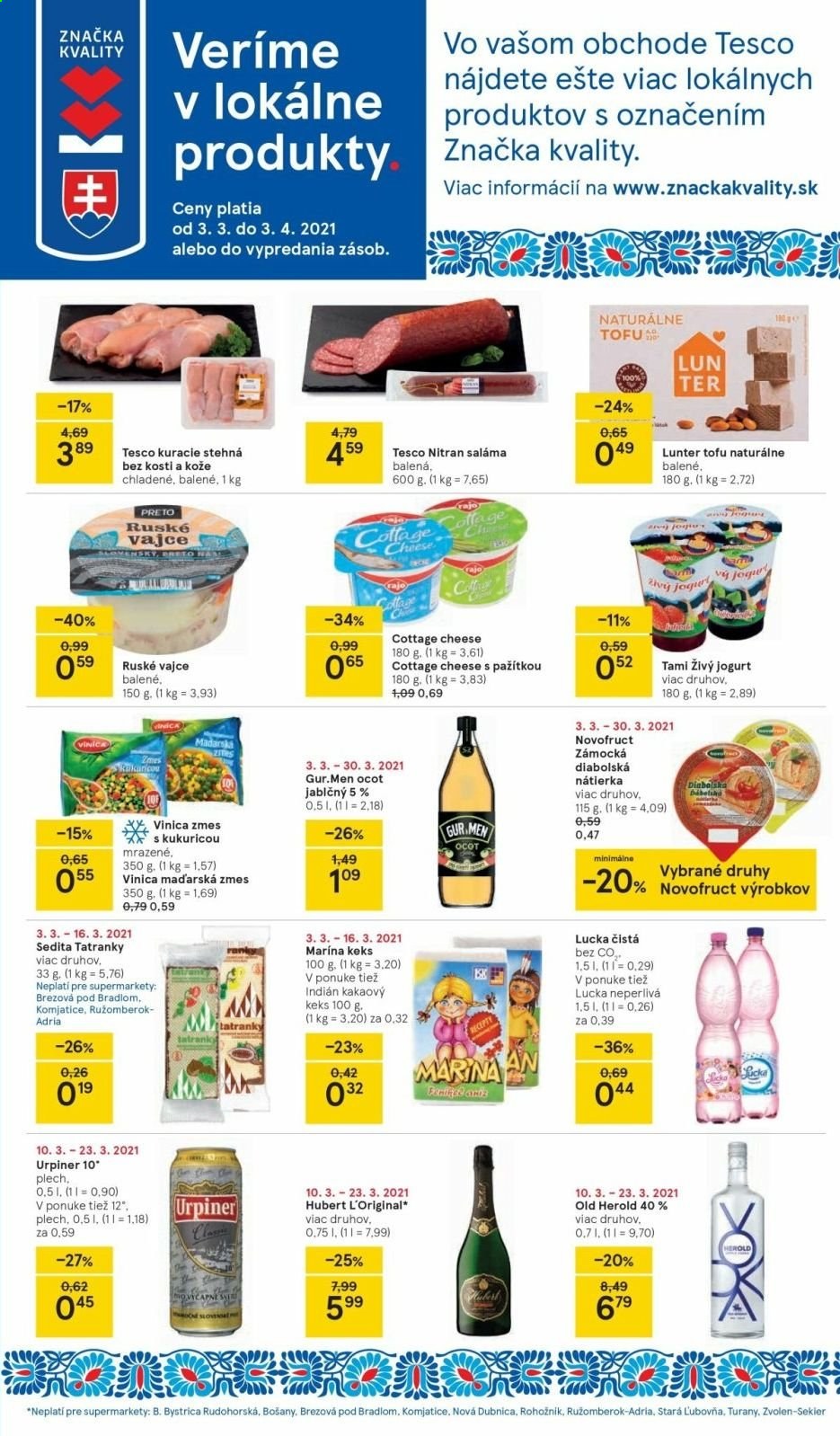 Leták TESCO supermarket - 10.3.2021 - 16.3.2021. Strana 3