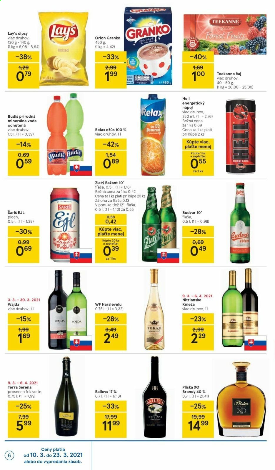Leták TESCO supermarket - 10.3.2021 - 16.3.2021. Strana 6