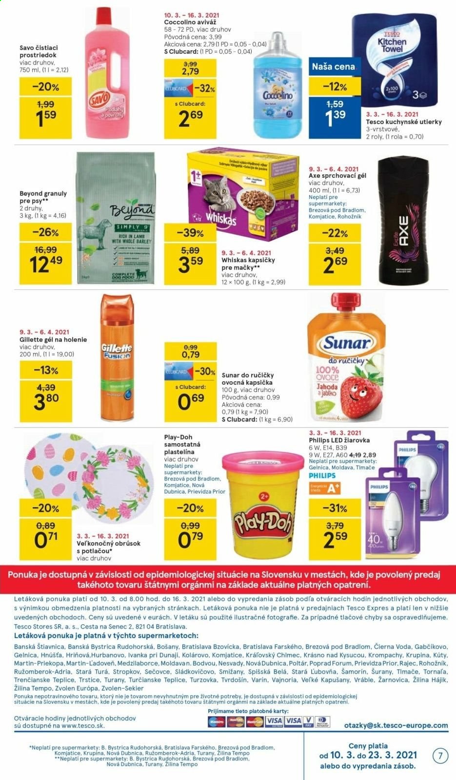 Leták TESCO supermarket - 10.3.2021 - 16.3.2021. Strana 7