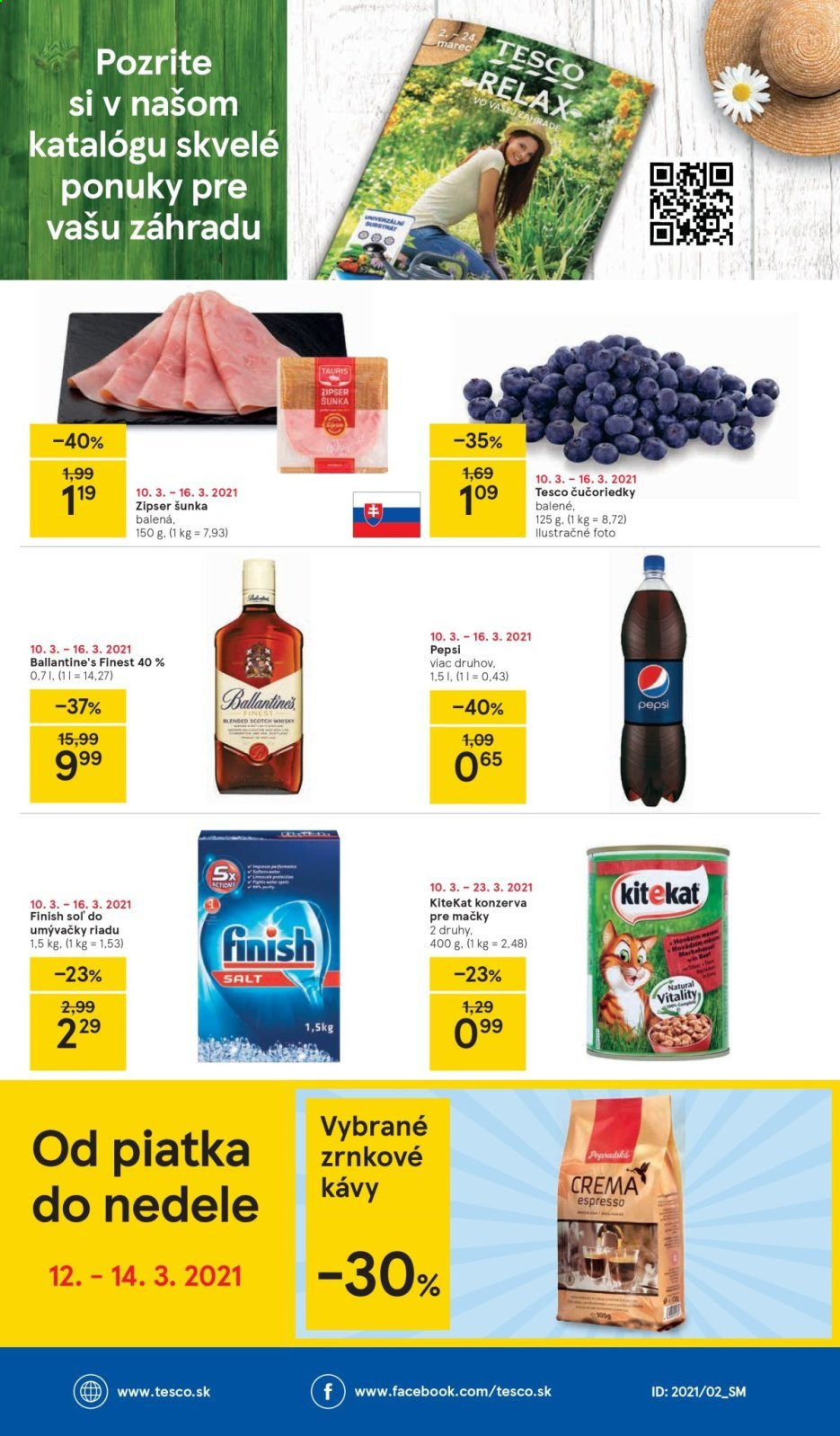 Leták TESCO supermarket - 10.3.2021 - 16.3.2021. Strana 8