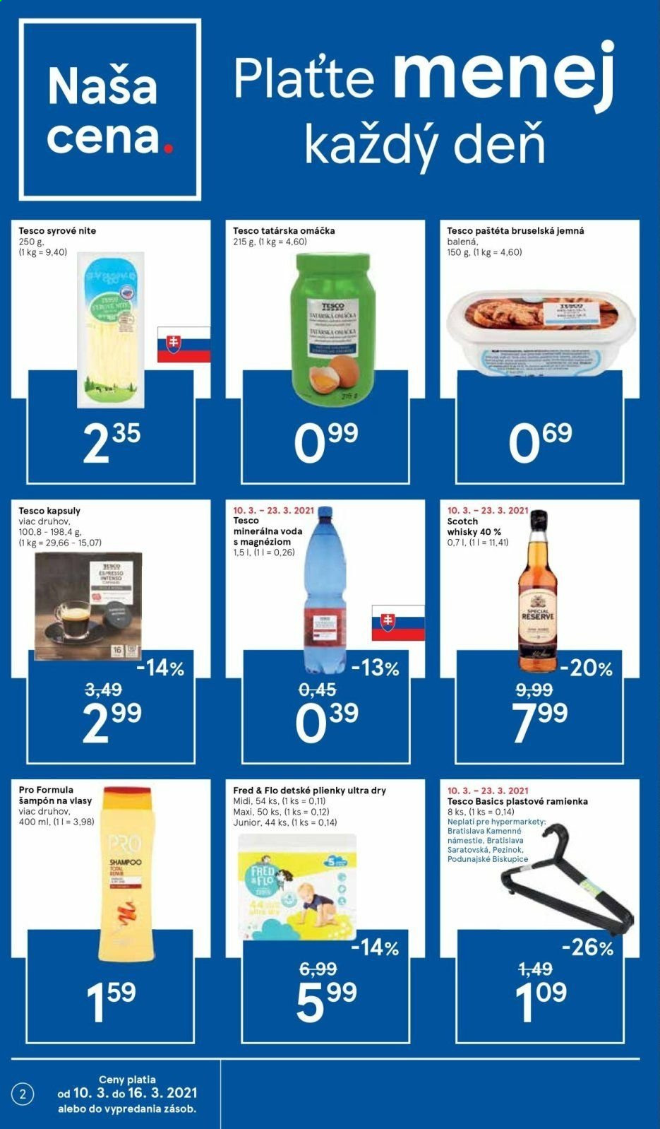 Leták TESCO - 10.3.2021 - 16.3.2021. Strana 2