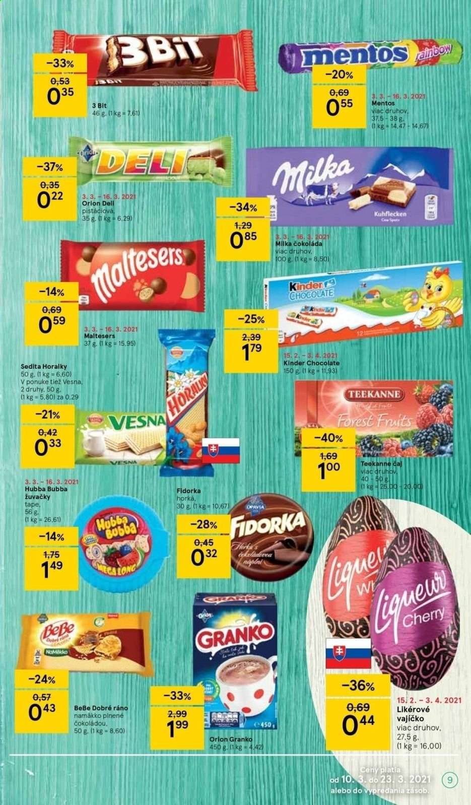 Leták TESCO - 10.3.2021 - 16.3.2021. Strana 9