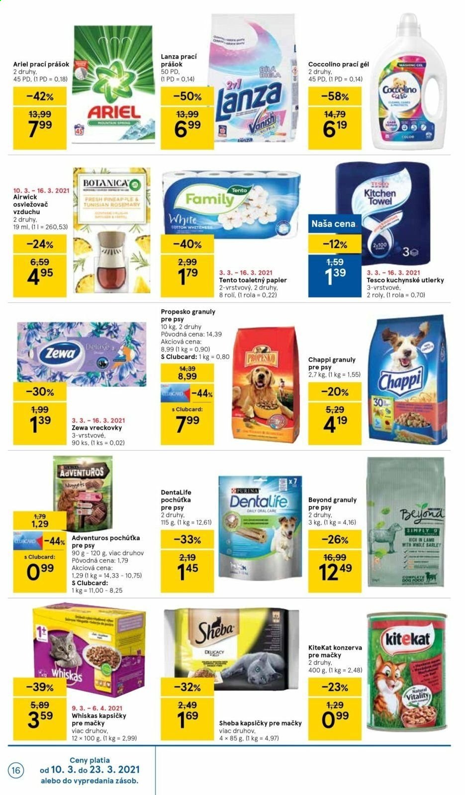 Leták TESCO - 10.3.2021 - 16.3.2021. Strana 16