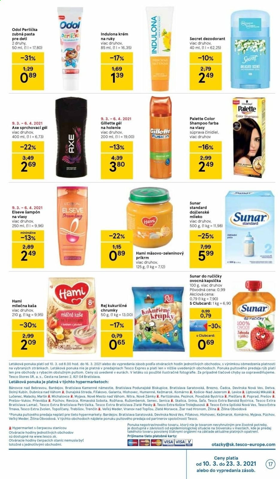 Leták TESCO - 10.3.2021 - 16.3.2021. Strana 17