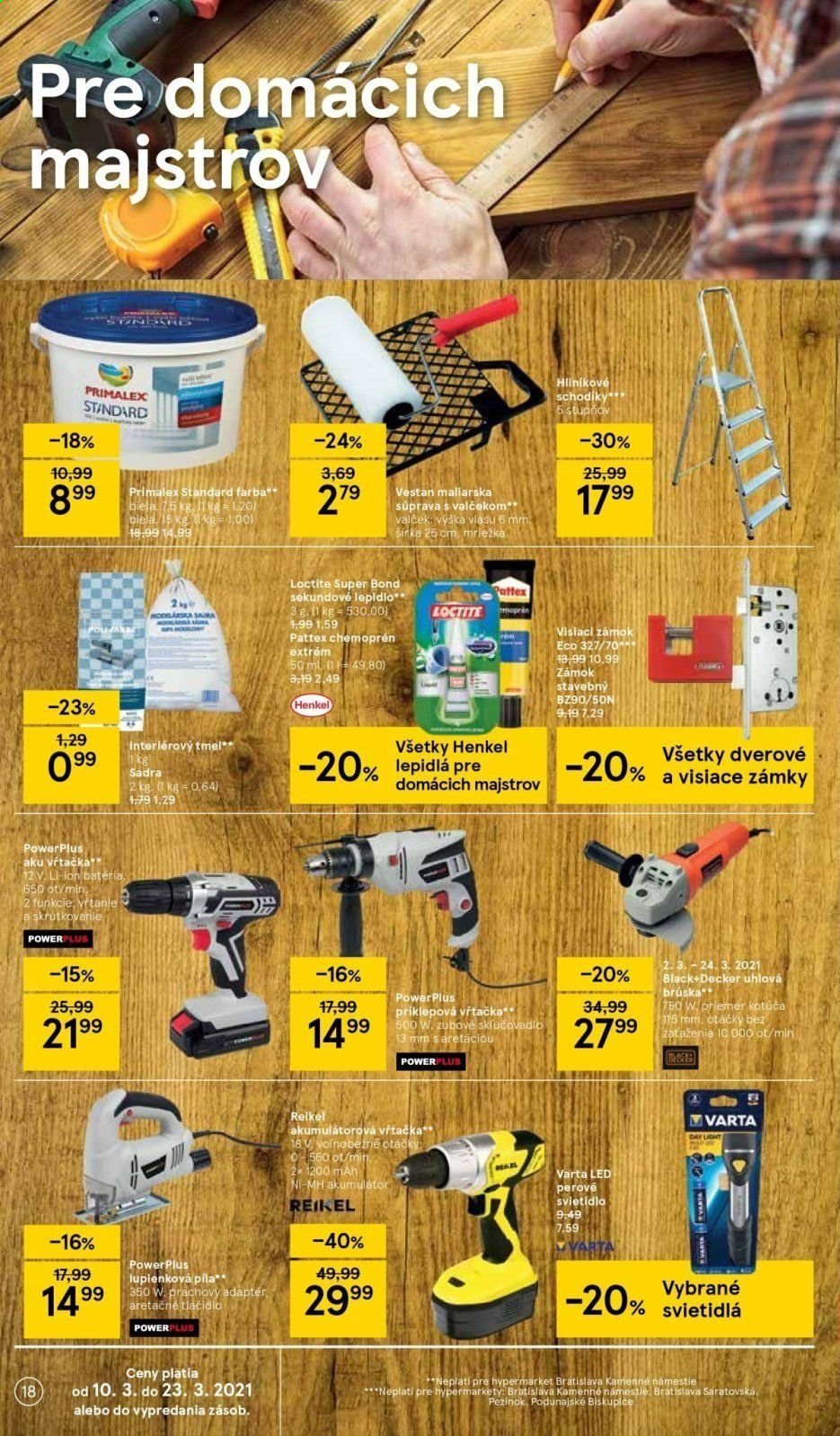 Leták TESCO - 10.3.2021 - 16.3.2021. Strana 18