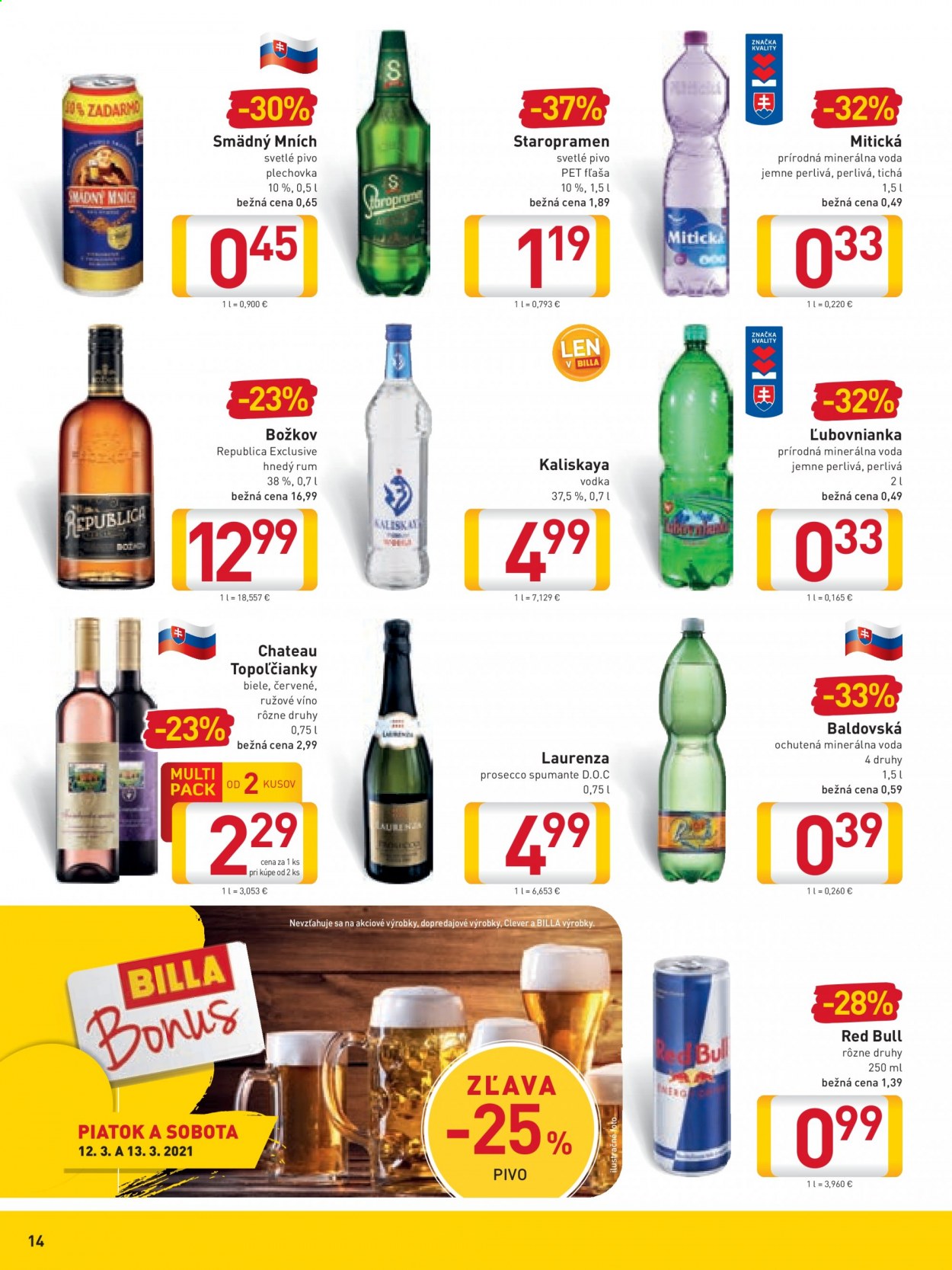 Leták Billa - 10.3.2021 - 16.3.2021. Strana 14