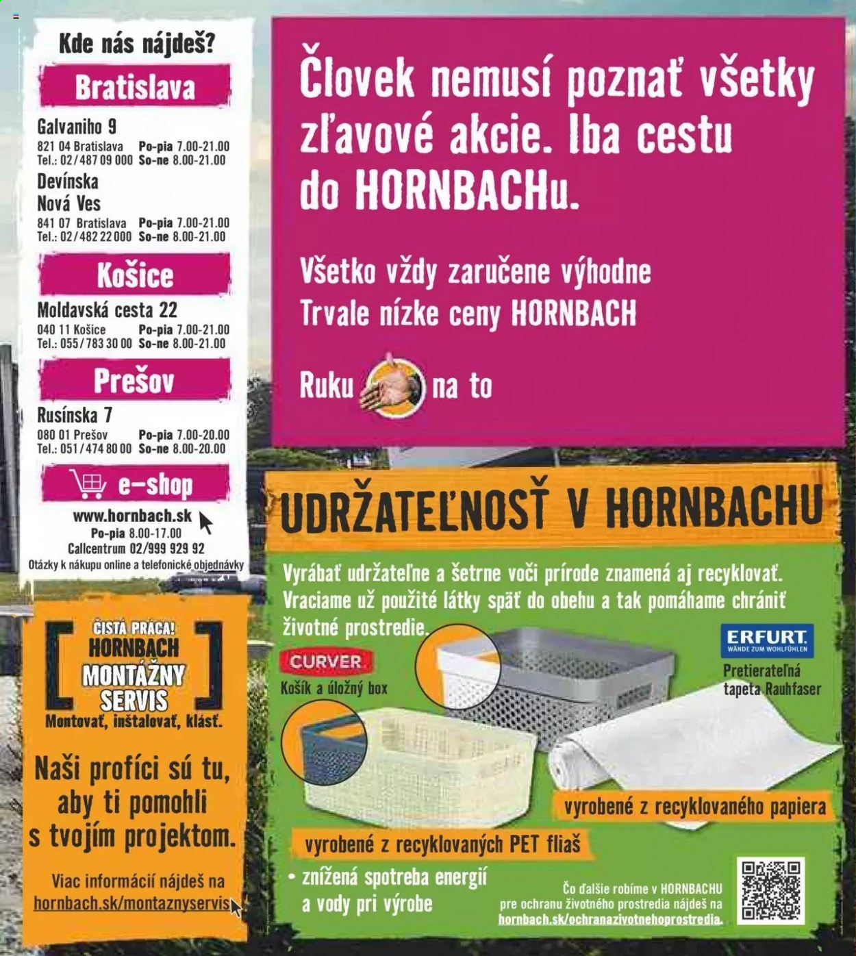thumbnail - Leták Hornbach - 3.3.2021 - 30.3.2021 - Produkty v akcii - úložný box, košík, tapeta. Strana 2.