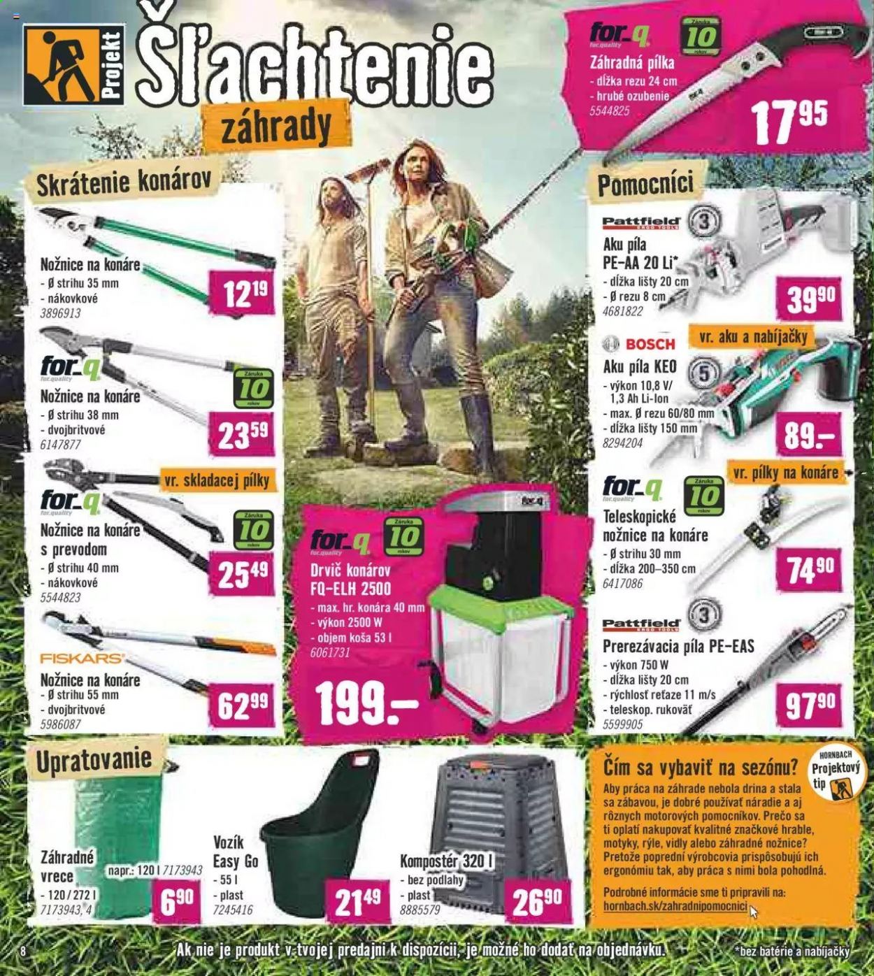 Leták Hornbach - 3.3.2021 - 30.3.2021. Strana 8