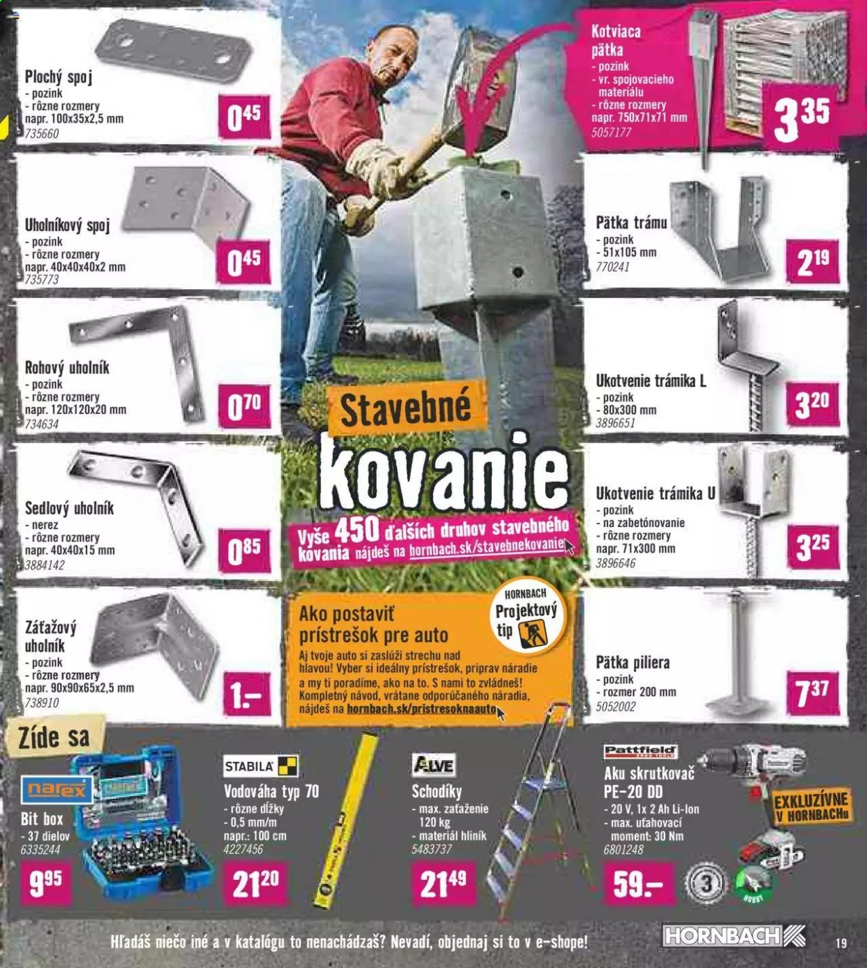 Leták Hornbach - 3.3.2021 - 30.3.2021. Strana 19