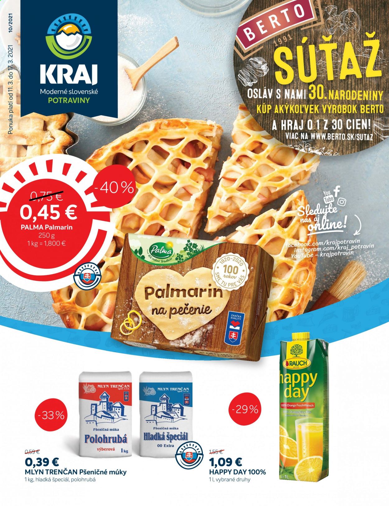 Leták Kraj - 11.3.2021 - 17.3.2021. Strana 1