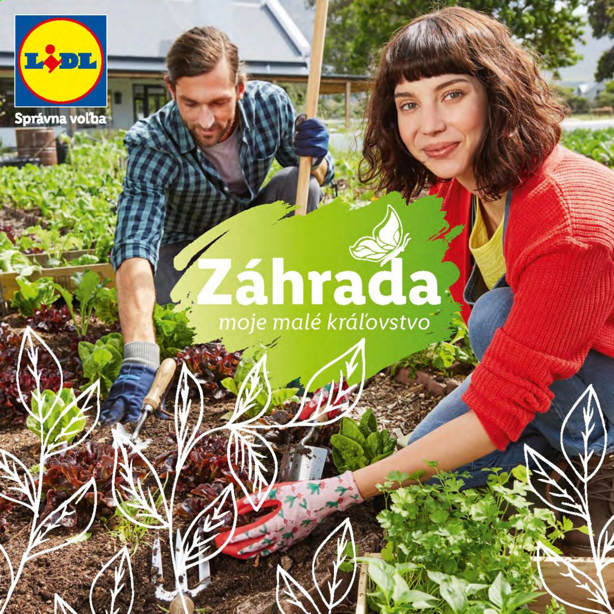 Leták Lidl. Strana 1