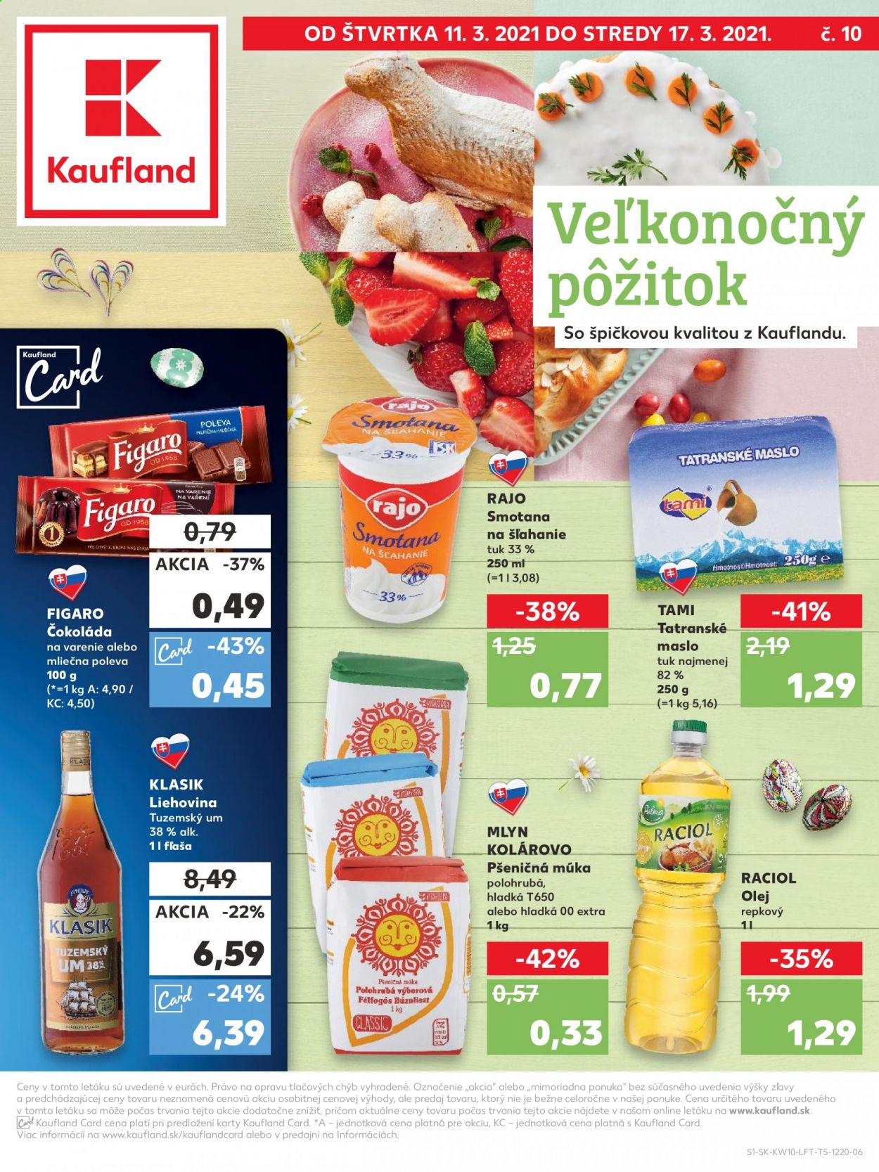 Leták Kaufland - 11.3.2021 - 17.3.2021. Strana 1