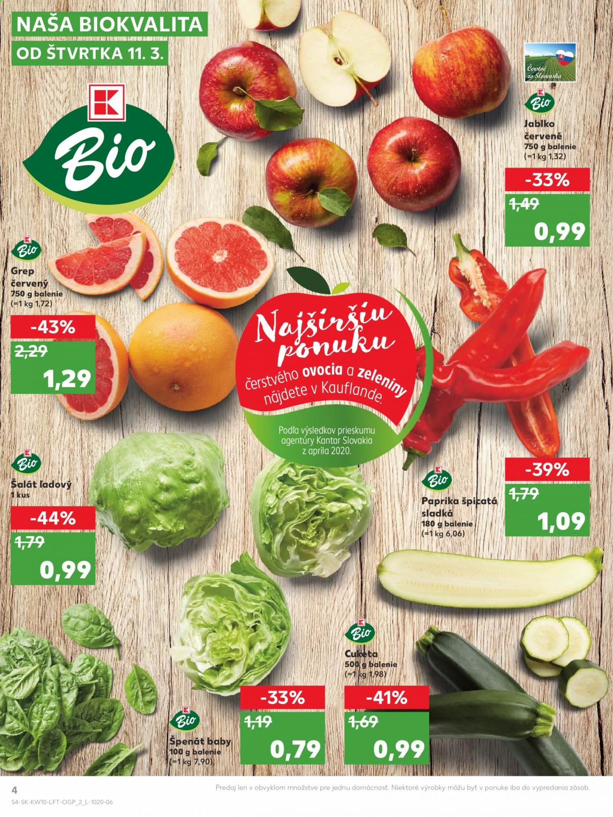 Leták Kaufland - 11.3.2021 - 17.3.2021. Strana 4