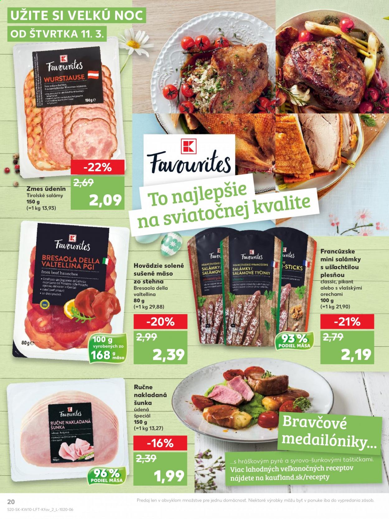 Leták Kaufland - 11.3.2021 - 17.3.2021. Strana 20