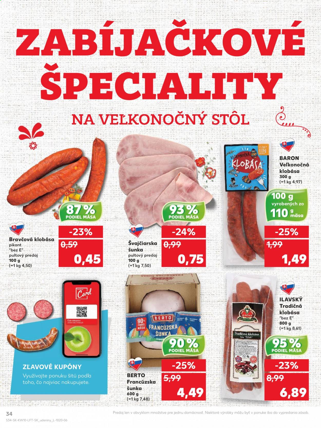 Leták Kaufland - 11.3.2021 - 17.3.2021. Strana 34