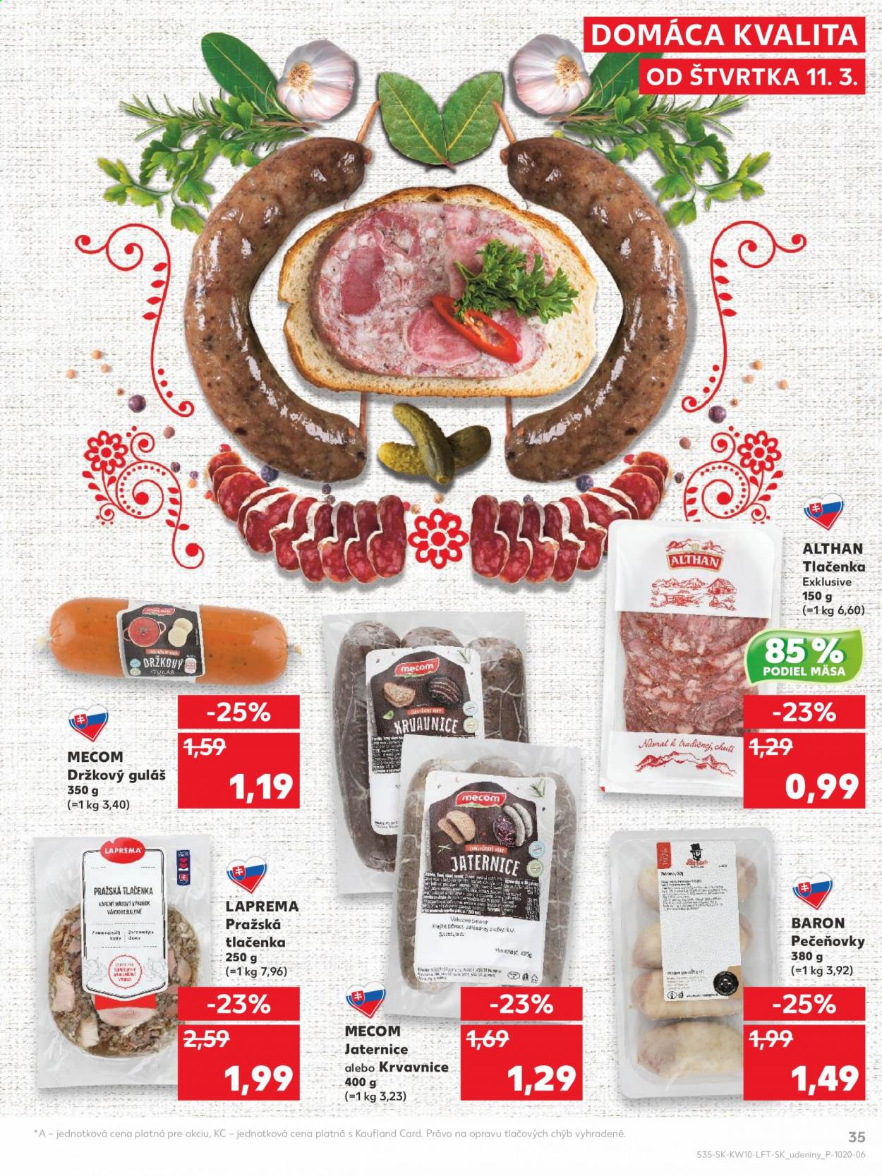 Leták Kaufland - 11.3.2021 - 17.3.2021. Strana 35
