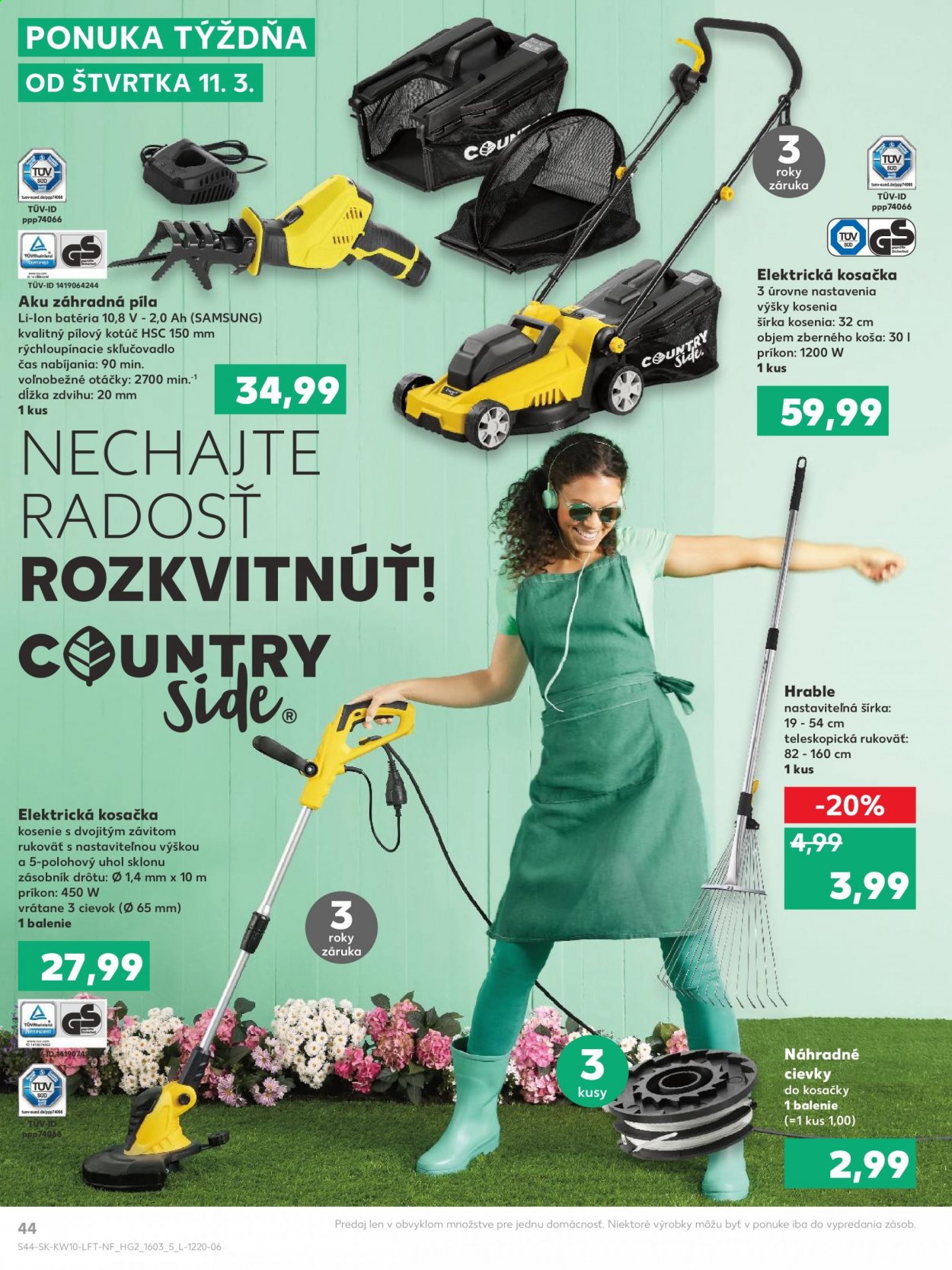 Leták Kaufland - 11.3.2021 - 17.3.2021. Strana 44