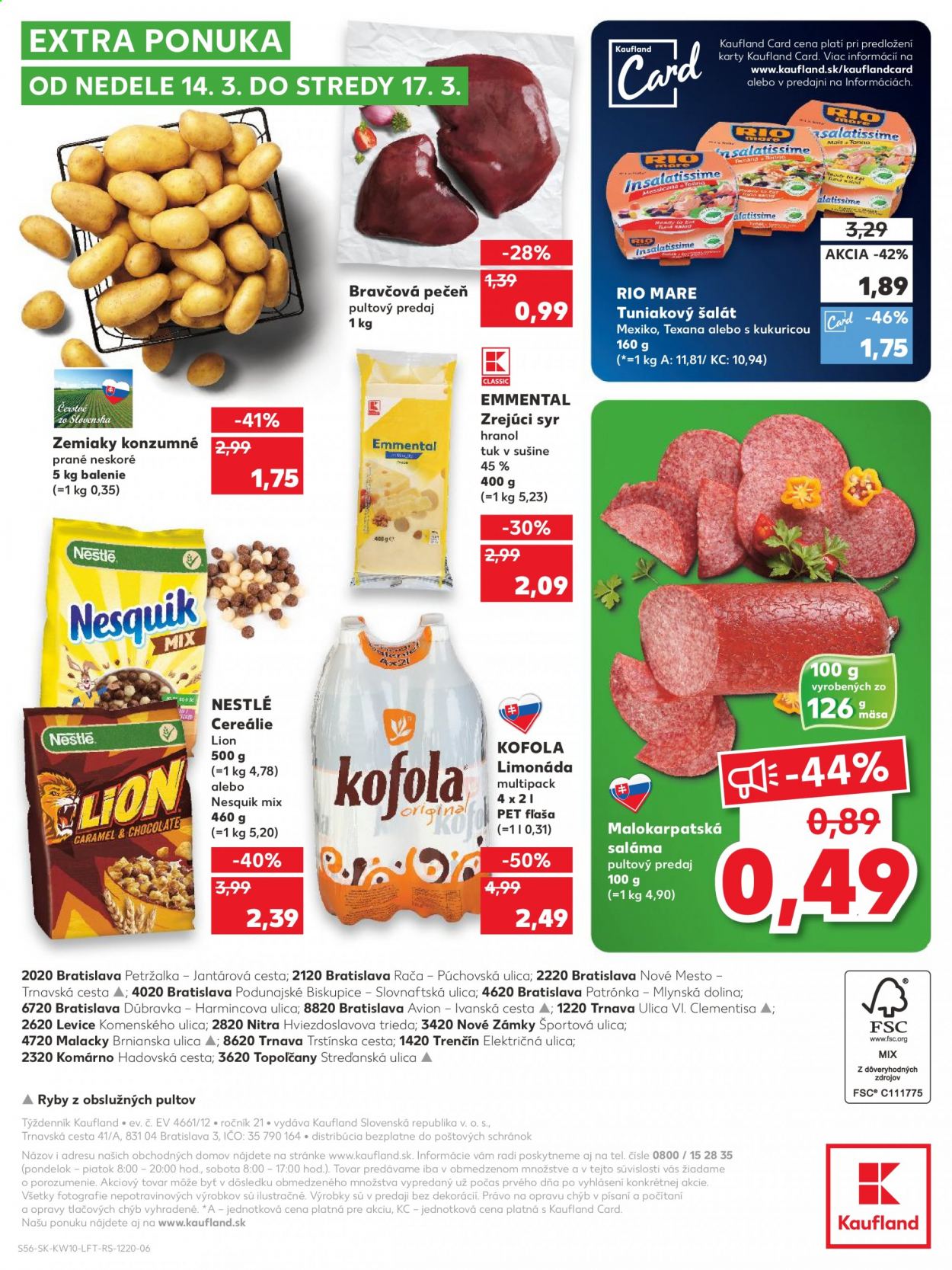 Leták Kaufland - 11.3.2021 - 17.3.2021. Strana 56