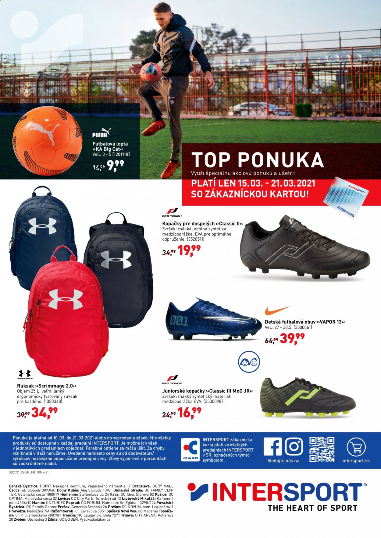 Leták Intersport - 10.3.2021 - 21.3.2021. Strana 8