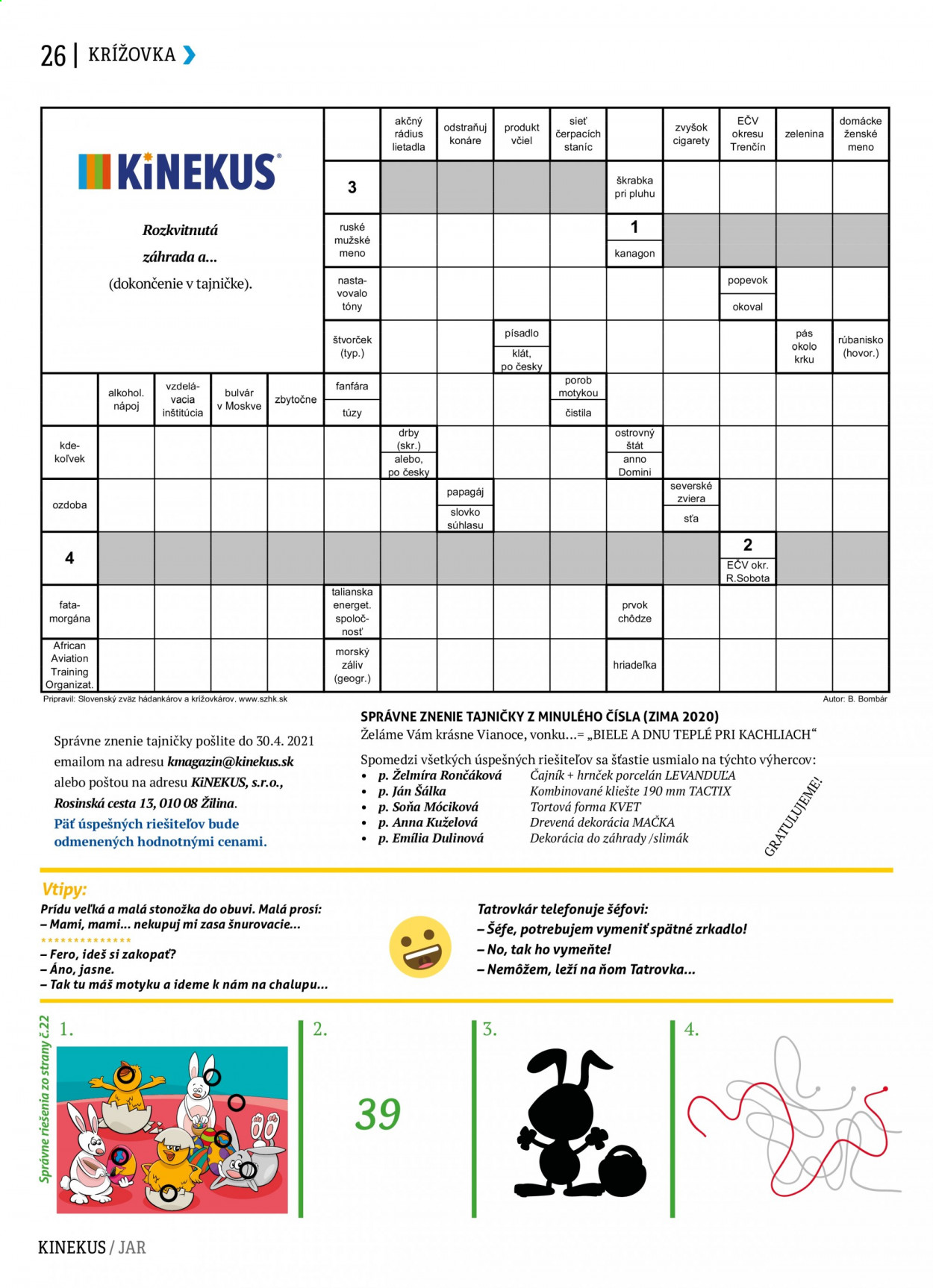 Leták Kinekus - 8.3.2021 - 31.3.2021. Strana 26