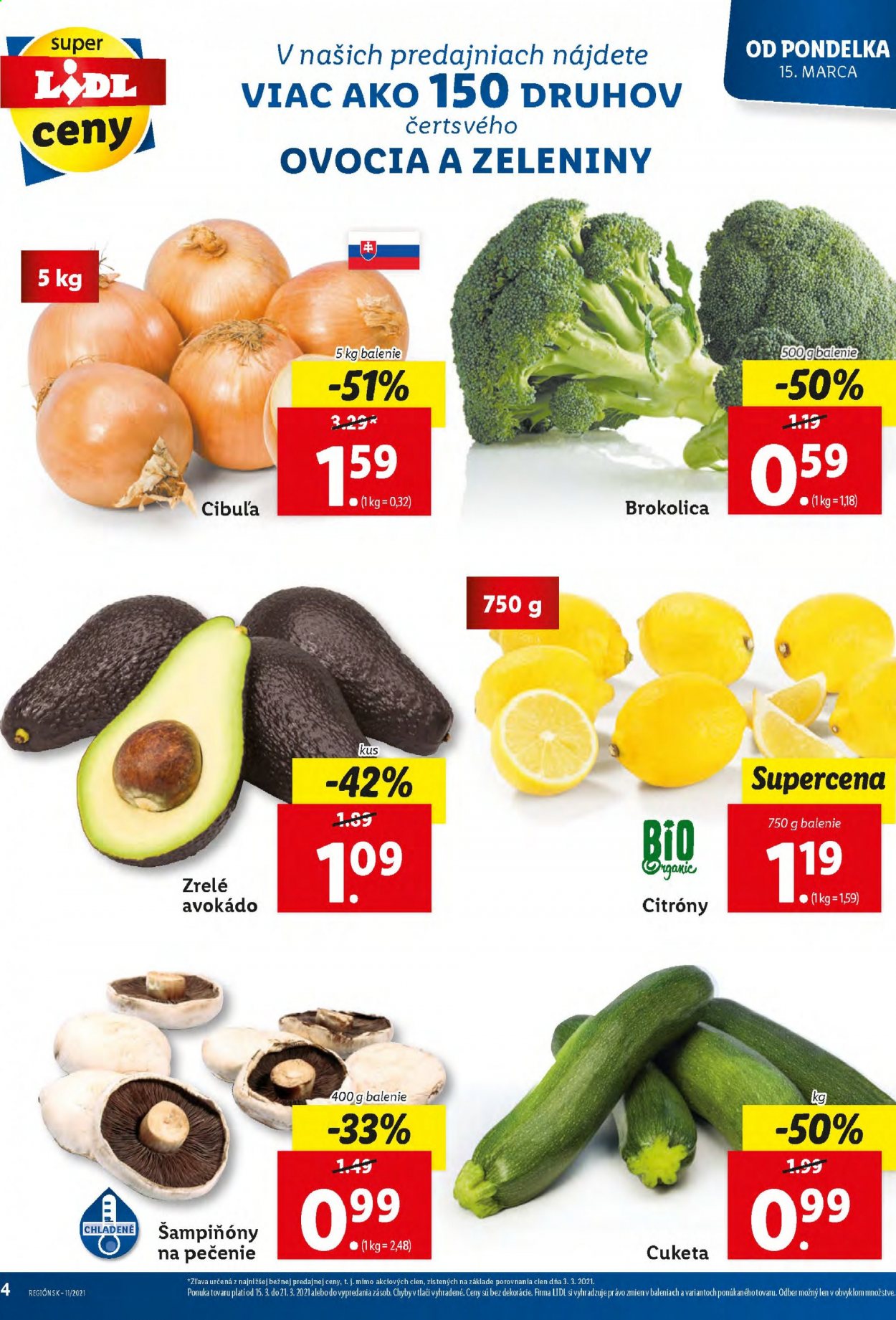 Leták Lidl - 15.3.2021 - 21.3.2021. Strana 4