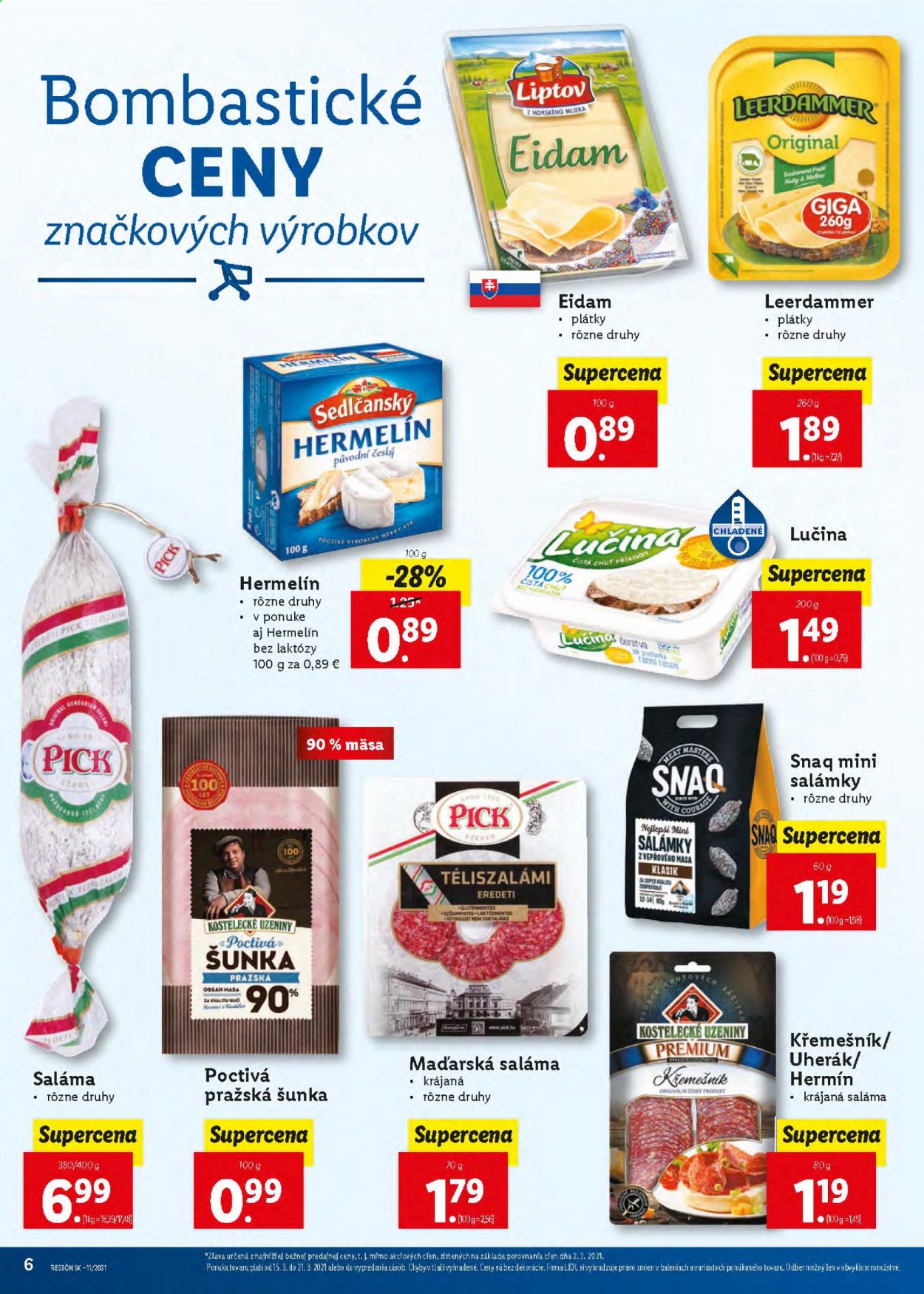 Leták Lidl - 15.3.2021 - 21.3.2021. Strana 6