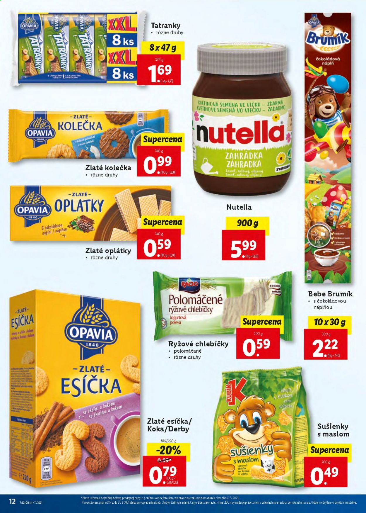 Leták Lidl - 15.3.2021 - 21.3.2021. Strana 12