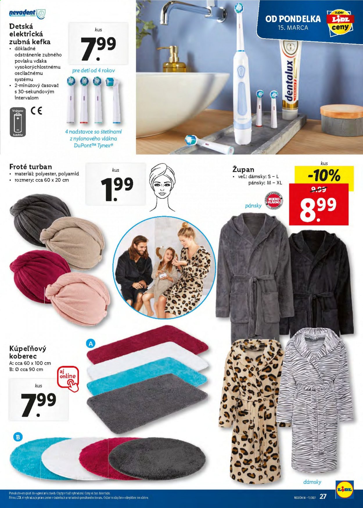 Leták Lidl - 15.3.2021 - 21.3.2021. Strana 27