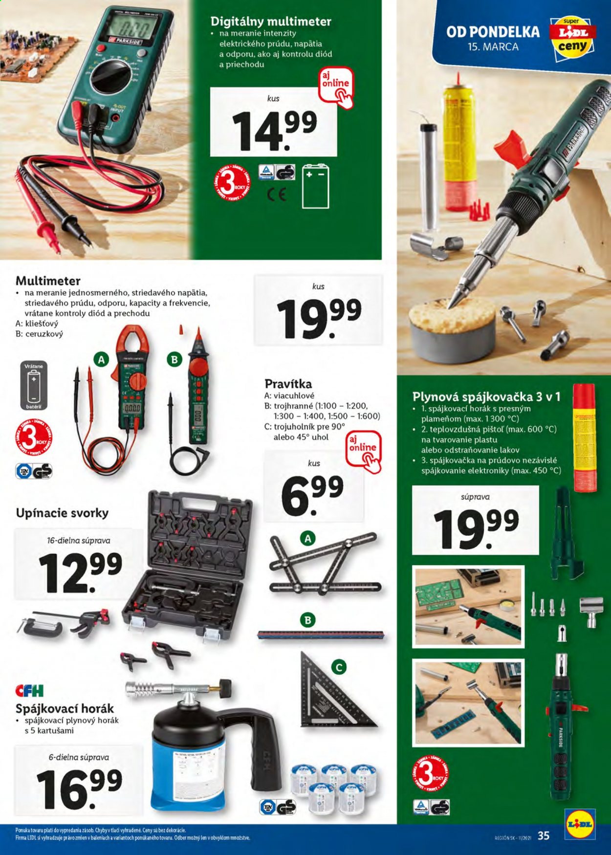 Leták Lidl - 15.3.2021 - 21.3.2021. Strana 35