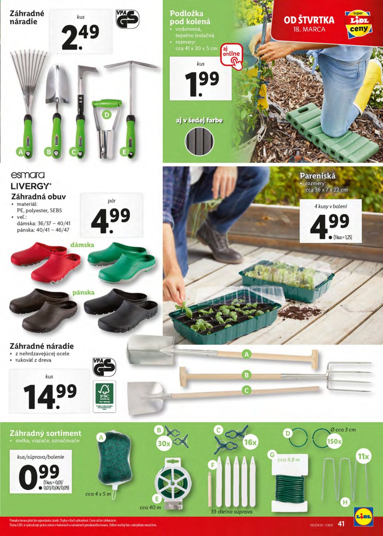 Leták Lidl - 15.3.2021 - 21.3.2021. Strana 41