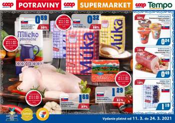 Leták COOP Jednota - 11.3.2021 - 24.3.2021.