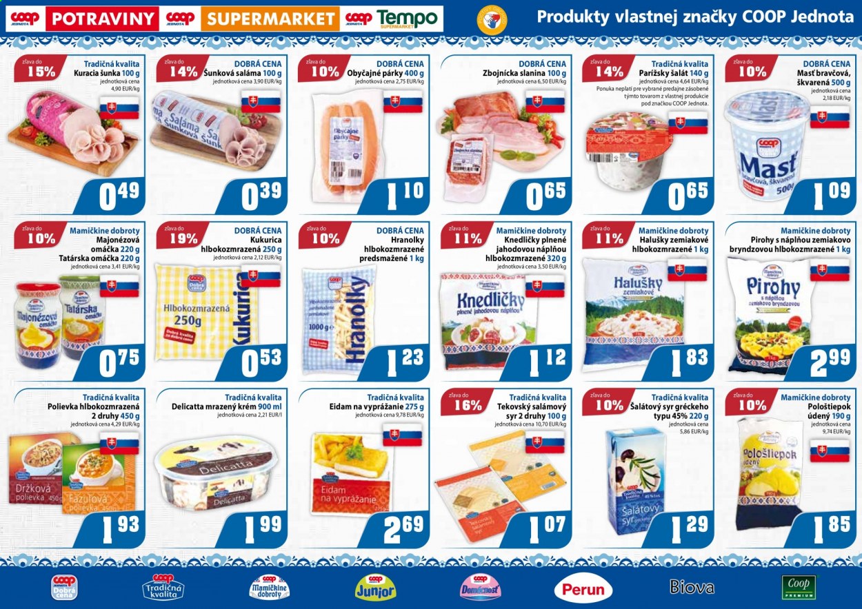 Leták COOP Jednota - 11.3.2021 - 24.3.2021. Strana 2