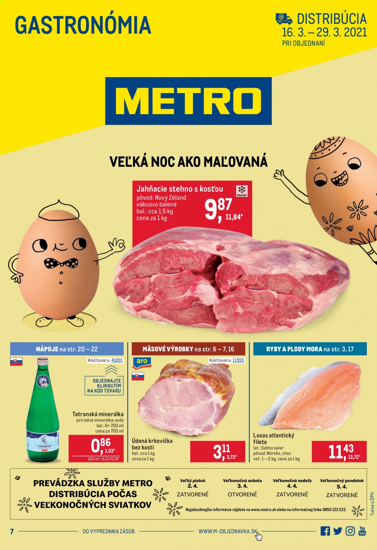 Leták Metro - 16.3.2021 - 29.3.2021. Strana 1