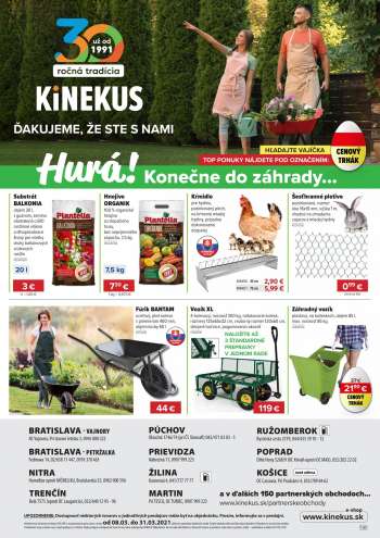 Leták Kinekus - 8.3.2021 - 31.3.2021.