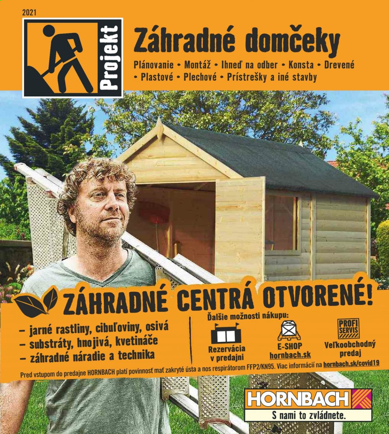 Leták Hornbach - 2.3.2021 - 2.6.2021. Strana 1