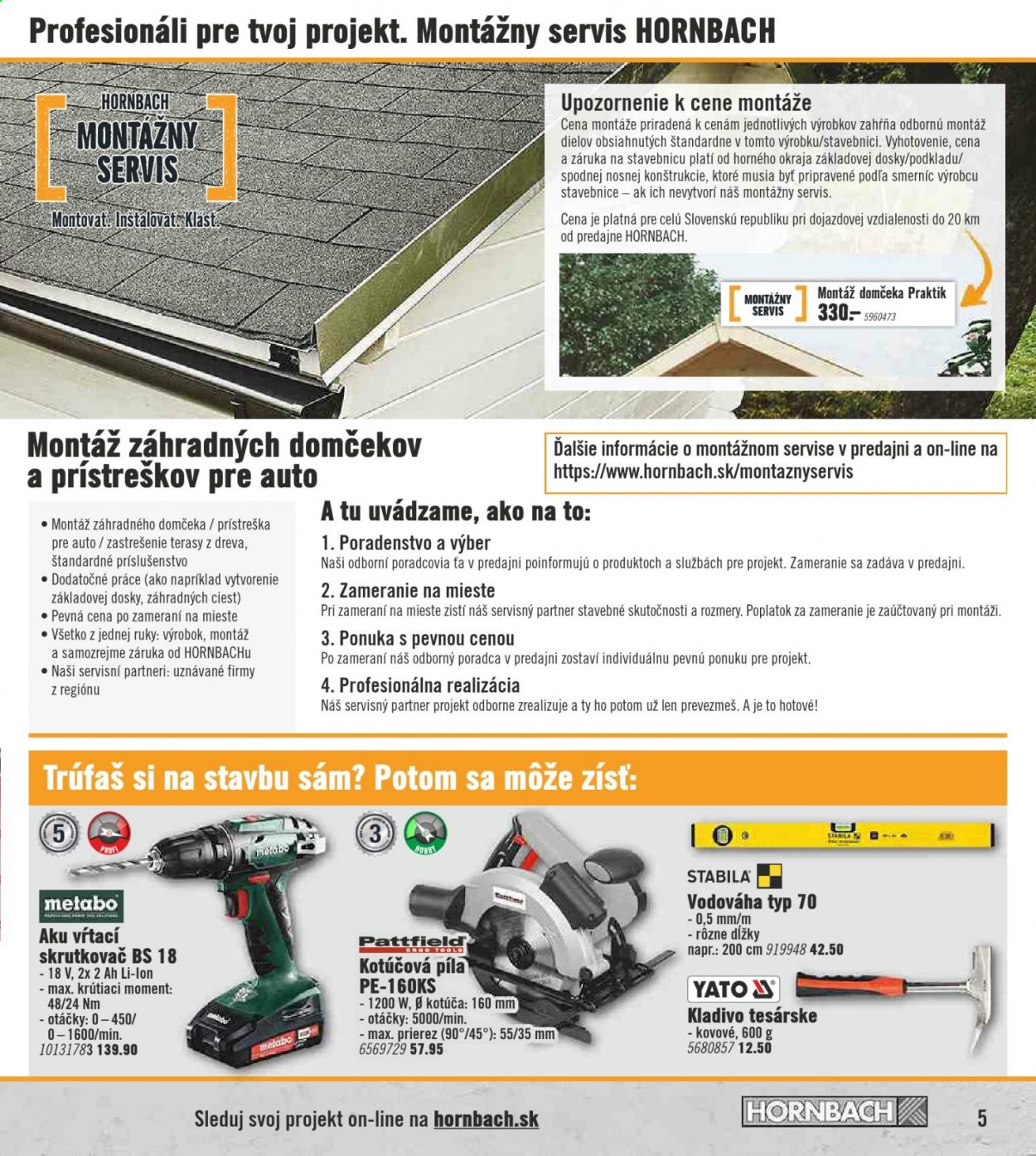 Leták Hornbach - 2.3.2021 - 2.6.2021. Strana 5