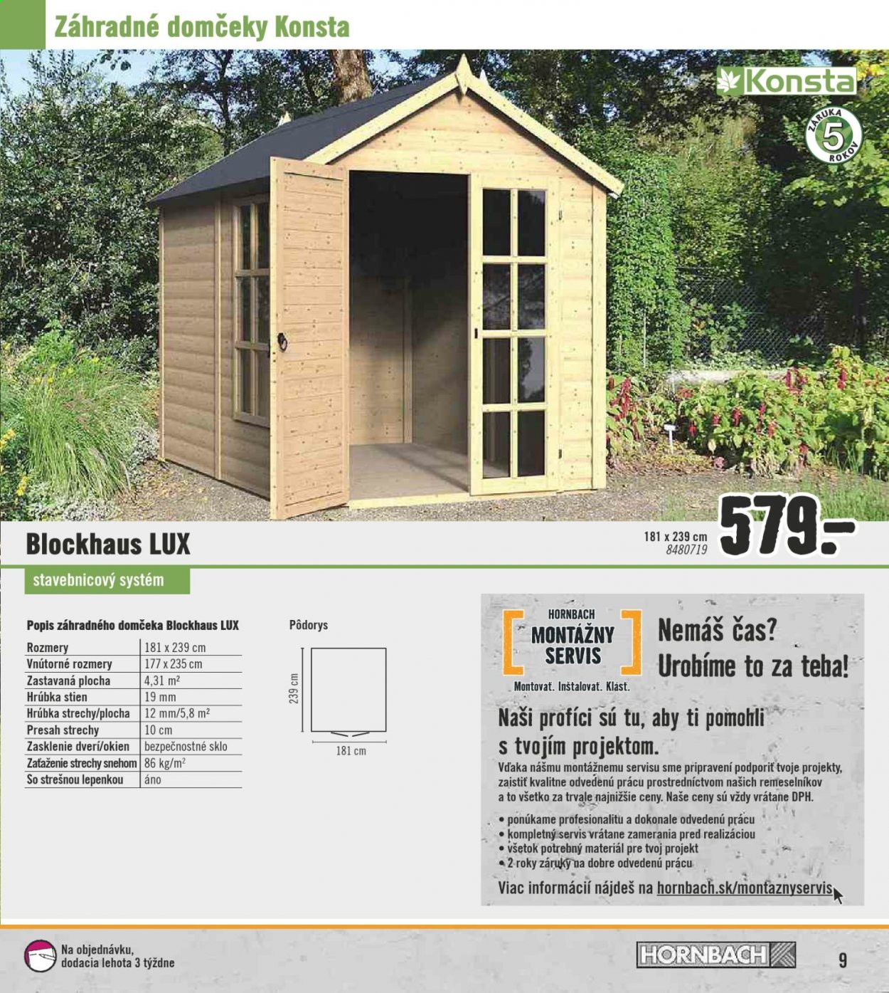 Leták Hornbach - 2.3.2021 - 2.6.2021. Strana 9