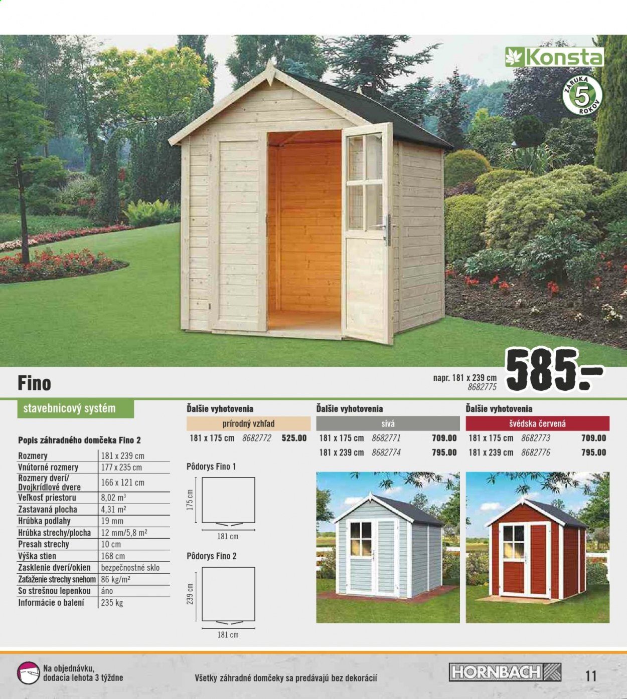 Leták Hornbach - 2.3.2021 - 2.6.2021. Strana 11