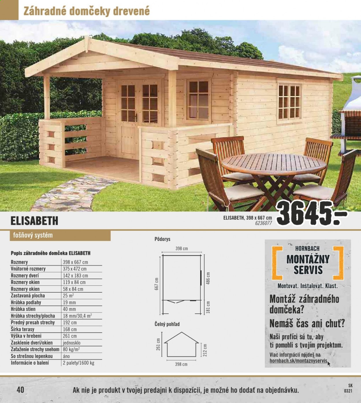 Leták Hornbach - 2.3.2021 - 2.6.2021. Strana 40