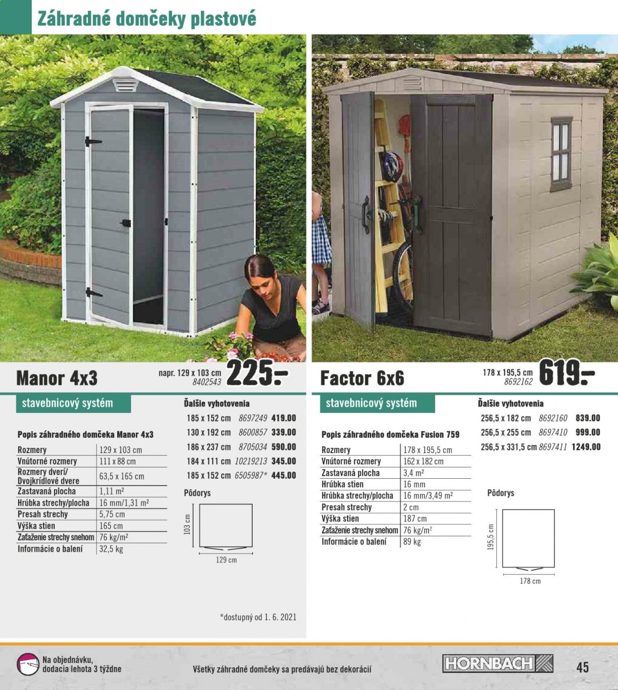 Leták Hornbach - 2.3.2021 - 2.6.2021. Strana 45