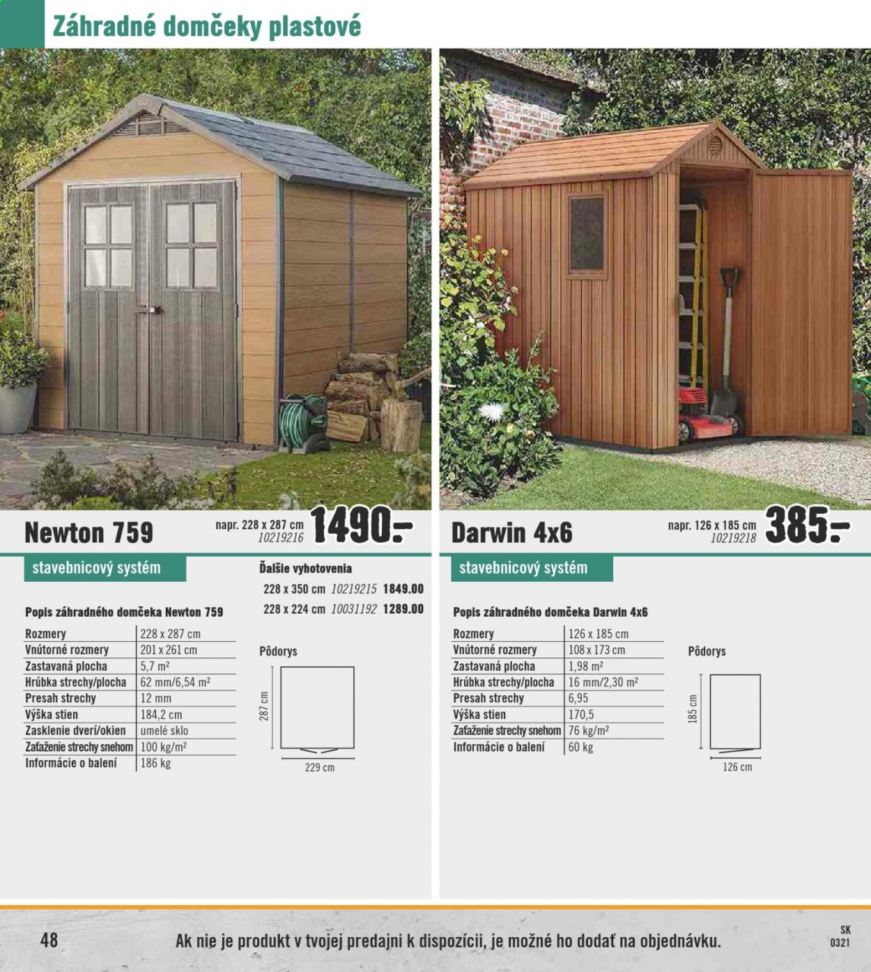 Leták Hornbach - 2.3.2021 - 2.6.2021. Strana 48